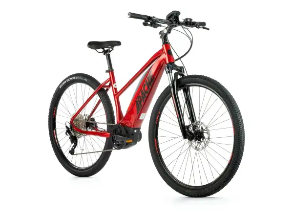Apache Matta 1 Bosch MTB damski rower elektryczny czerwony