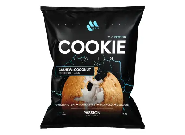 Passion MPower Cookie Gain 75 g Nerkowiec, kokos i migdały