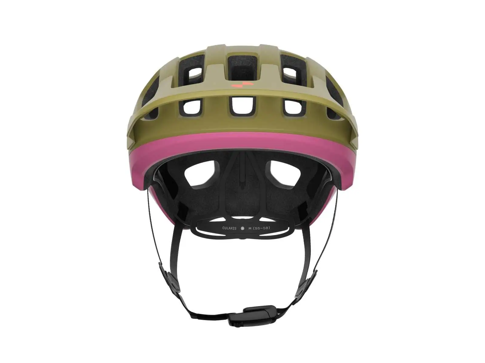 POC kask Cularis Olivine Green Matt/Thulite Pink Matt