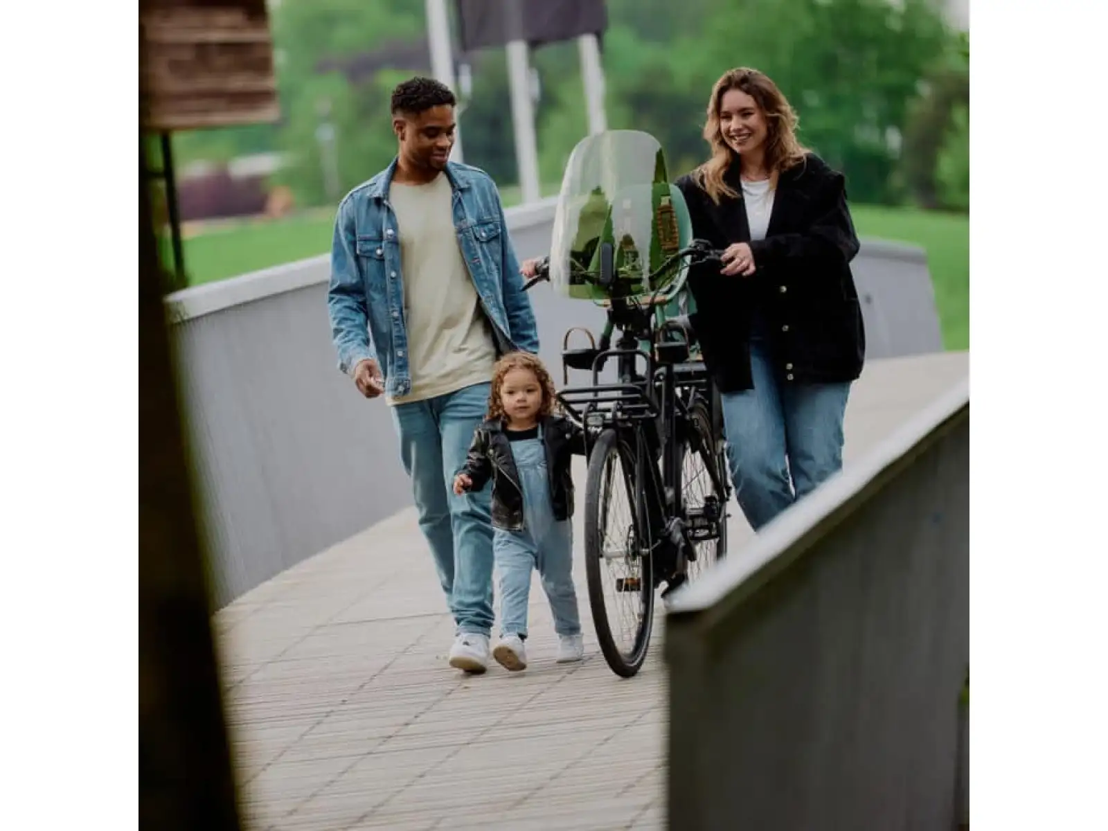 Urban Iki przednia osłona z filtrem UV Icho Green