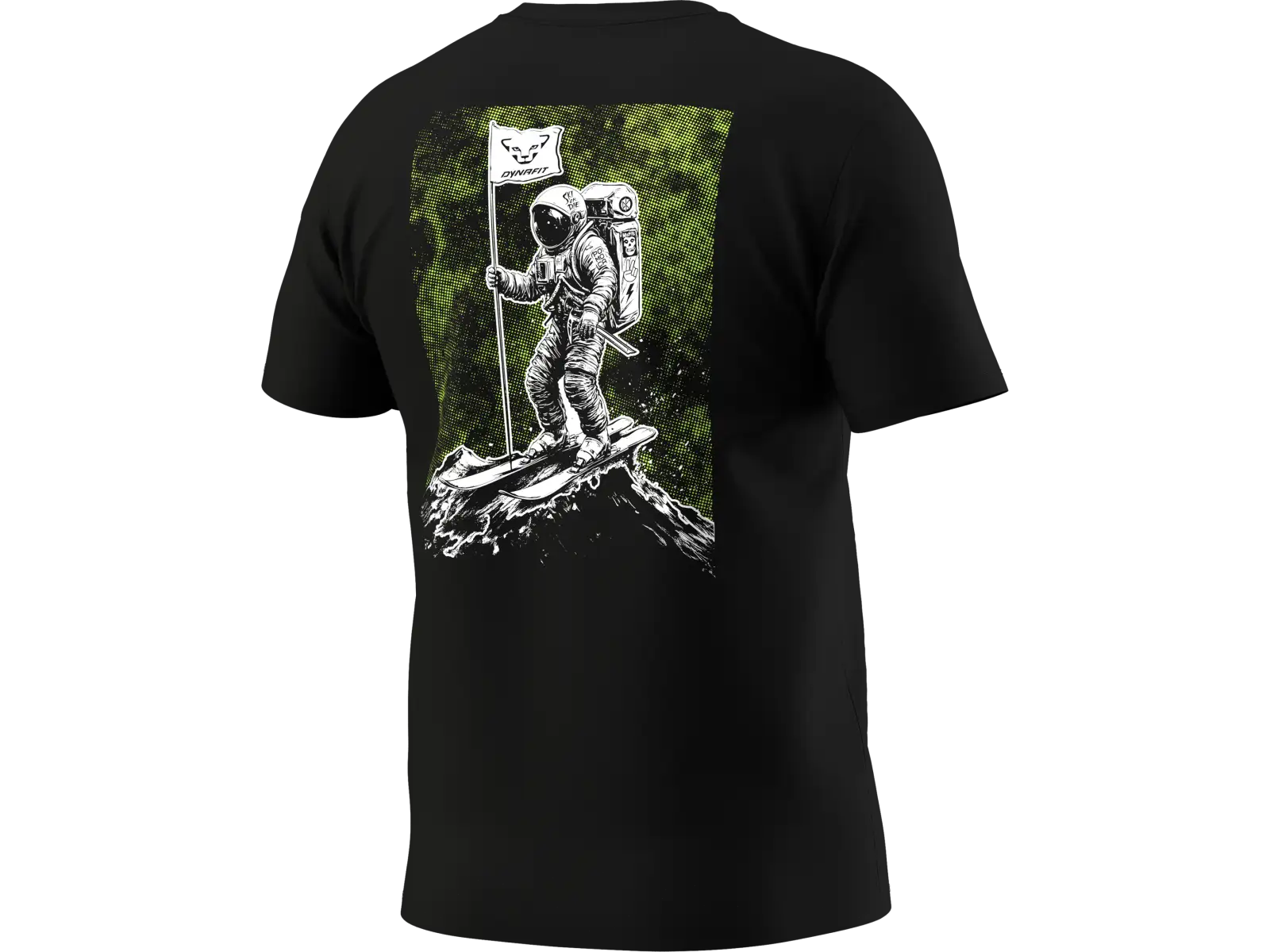 Dynafit Back Graphic Cotton męska koszulka krótki rękaw Overcast/Summit