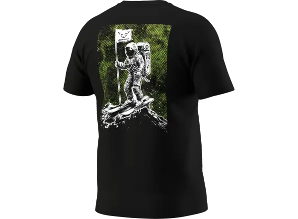 Dynafit Back Graphic Cotton męska koszulka krótki rękaw Overcast/Summit