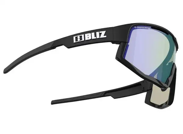 Bliz Fusion Nano Optics okulary rowerowe Matt Black Fotohromowy Brown/Blue Multi