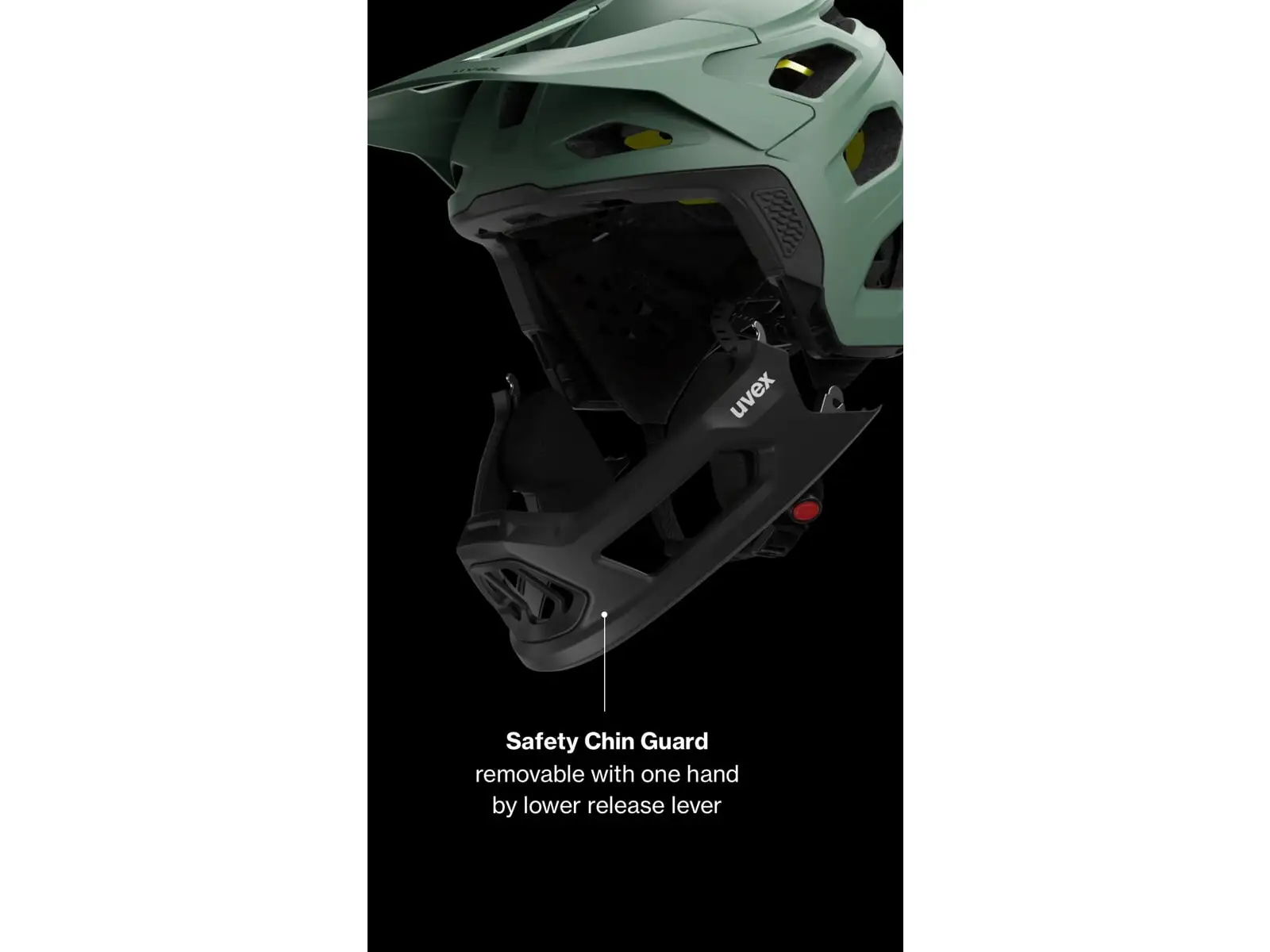 Uvex Revolt MIPS kask All Black Matt
