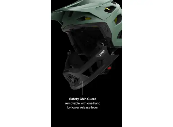 Uvex Revolt MIPS kask All Black Matt