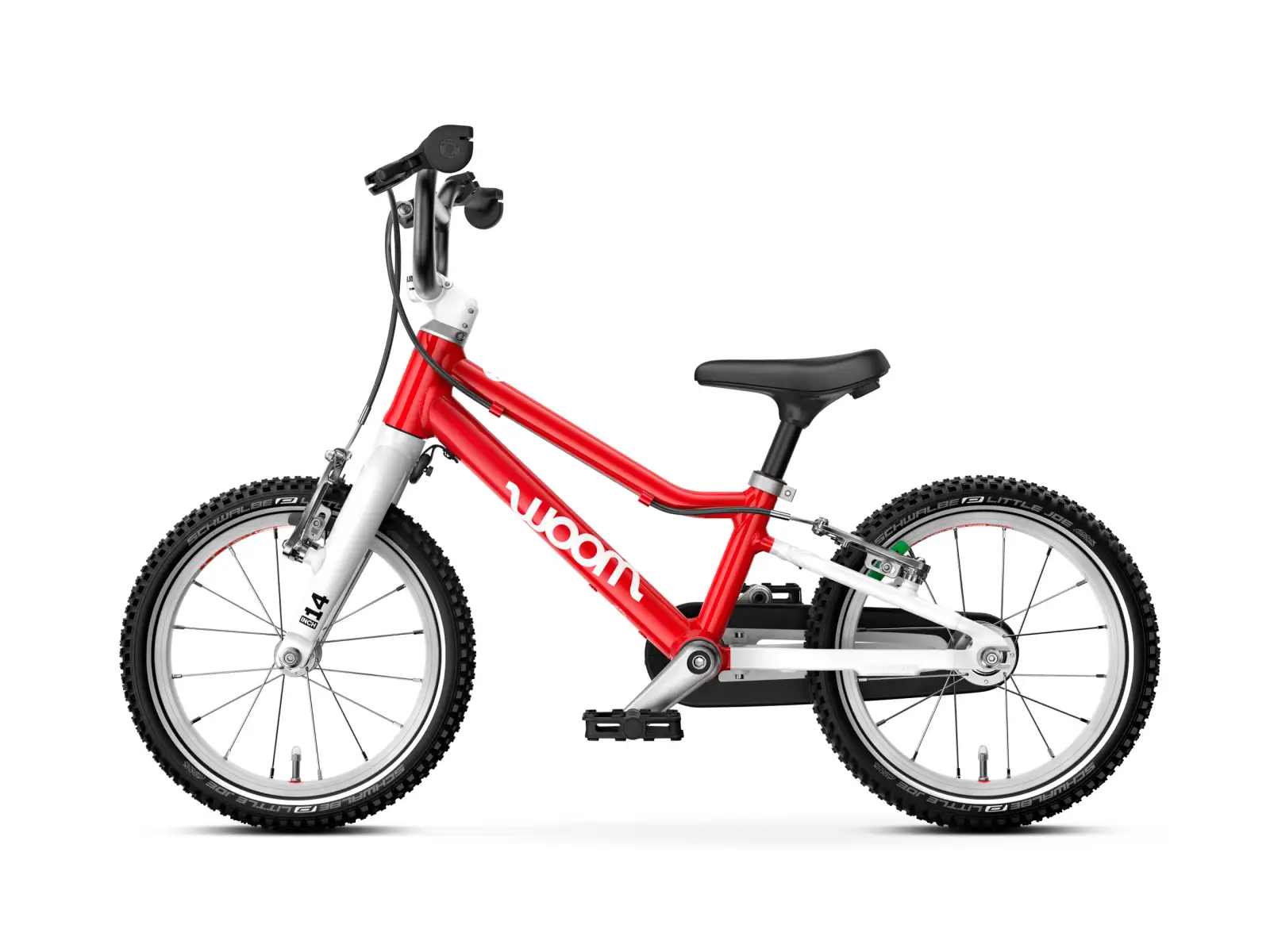 Woom GO 2 rower dziecięcy 14" Red