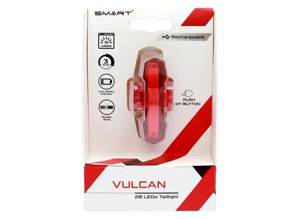 Smart Vulcan USB tylna lampka