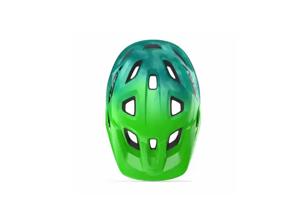 MET Eldar junior kask zielona tie-dye rozmiar Uni (52-57 cm)