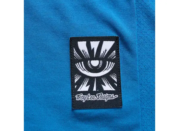 Troy Lee Designs Lilium Ride damska koszulka krótki rękaw One Eye Aero Blue