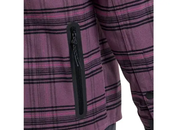 Troy Lee Designs Grind Flannel męska koszula Plaid Deep Purple