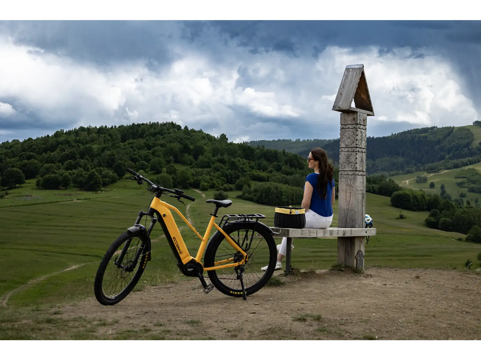 Ecobike Expedition 1080 Wh Yellow SUV rower elektryczny trekkingowy