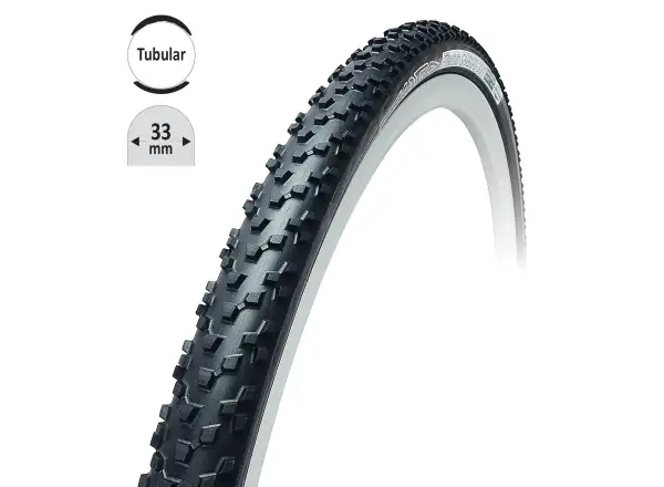 Tufo Flexus Cubus 33SG opona do przełajów czarna 622x33mm