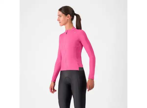 Castelli Espresso Thermal damski dres Violet Pink/Dark Gray