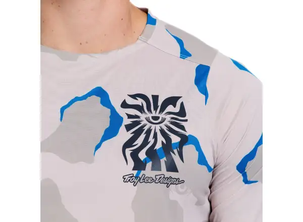 Troy Lee Designs Skyline Pro męska koszulka z długim rękawem Flow Camo Pumice