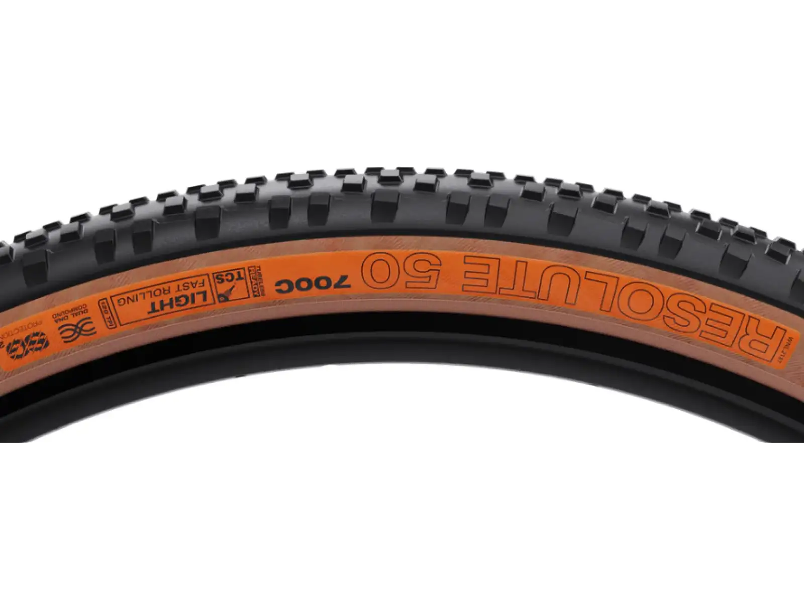 WTB Resolute TCS 28" LFR SG2 gravel opona kevlar czarna/brązowa