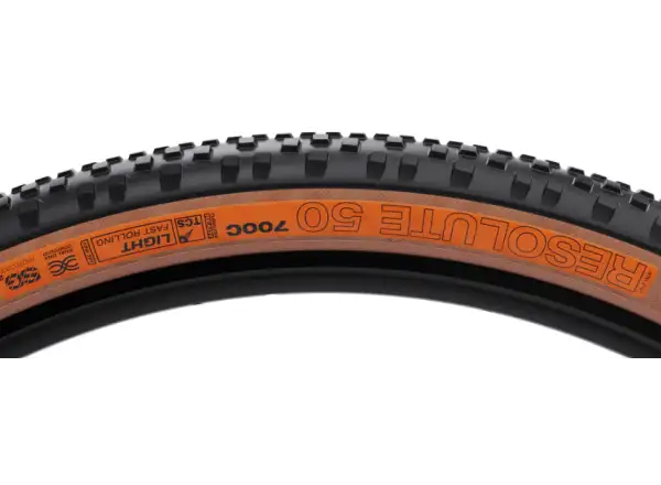 WTB Resolute TCS 28" LFR SG2 gravel opona kevlar czarna/brązowa