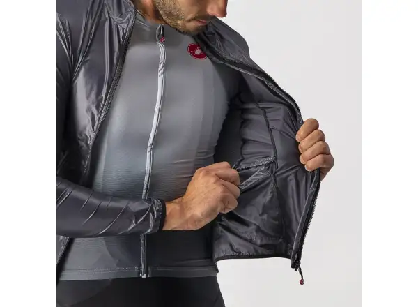 Castelli Aria Shell męska kurtka Dark Gray