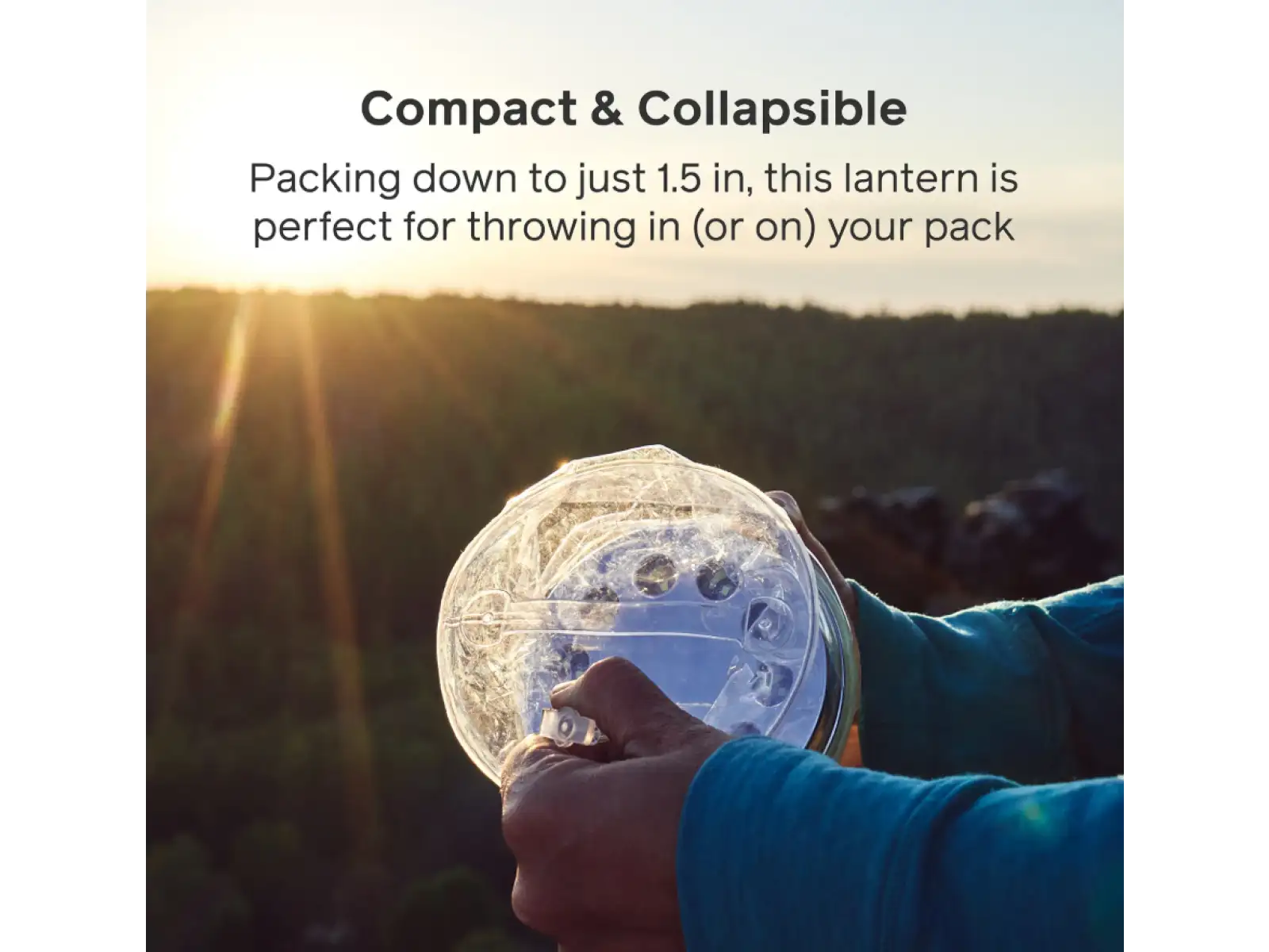 Biolite Luci Charge 150 latarka solarna Clear/Cool