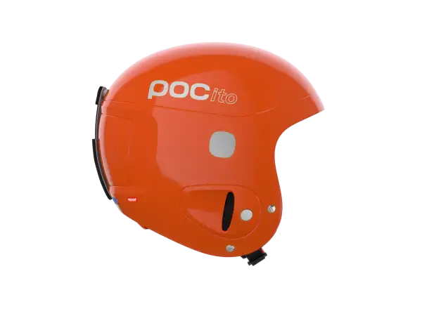 POC POCito Skull dziecięcy kask narciarski fluorescent orange regulowany rozm. Uni