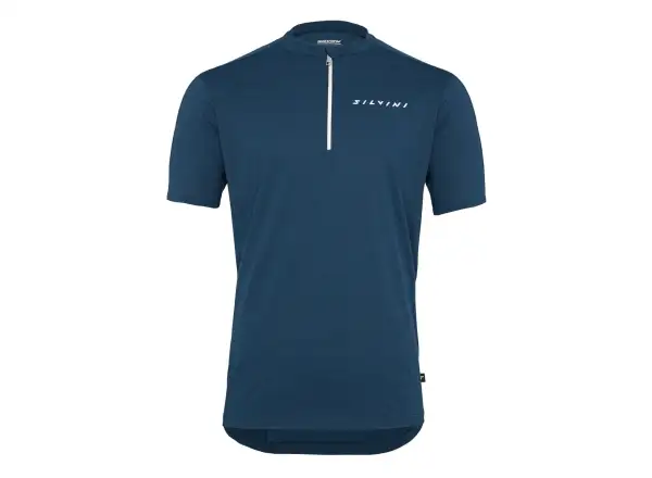 Silvini Naturno męska koszulka kolarska krótki rękaw Navy/Black