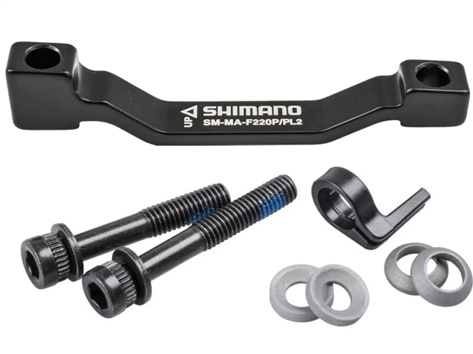 Shimano SM-MA-F220 adapter hamulca tarczowego 220 mm, P/PL2, przedni