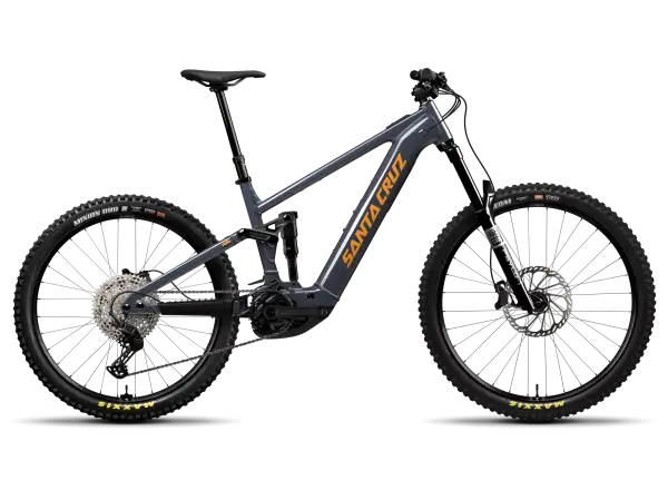 Santa Cruz Vala 1 AL MX 27 Deore 6200 CH rower elektryczny Gloss Metallic Pewter