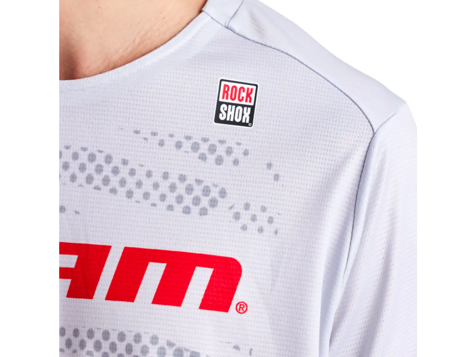 Troy Lee Designs Sprint Sram Shifted Jersey męska koszulka długi rękaw Cement