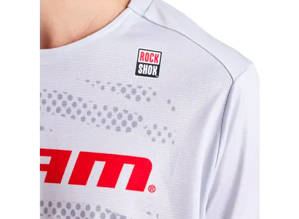 Troy Lee Designs Sprint Sram Shifted Jersey męska koszulka długi rękaw Cement
