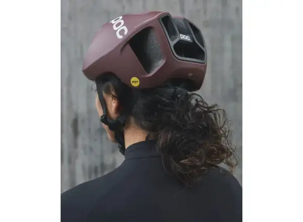 POC Ventral MIPS kask Garnet Red Matt