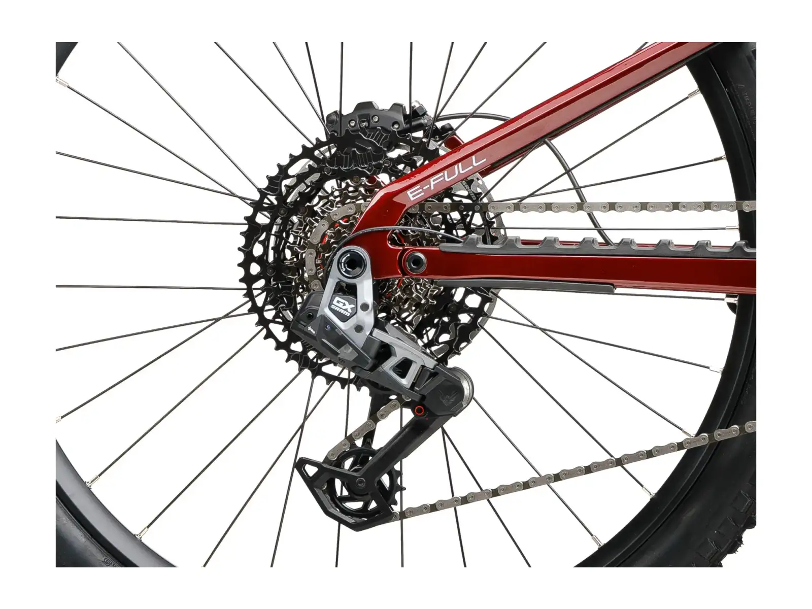 Crussis e-Full 12.11-REM-(800) rower elektryczny w pełni amortyzowany