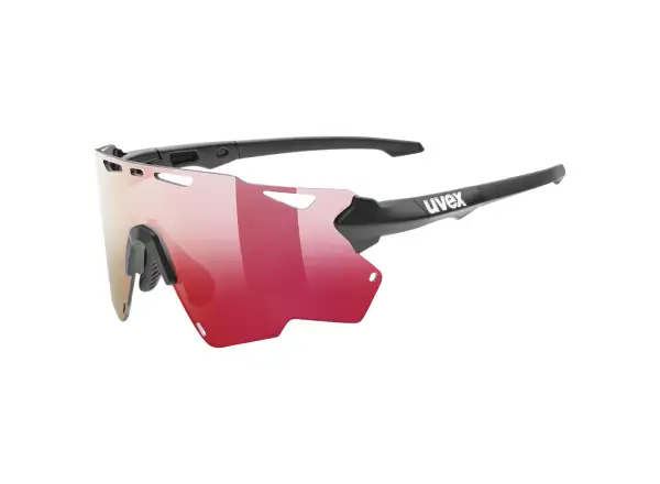 Uvex Sportstyle 228 set okulary Black Mat/Mirror Red Uni