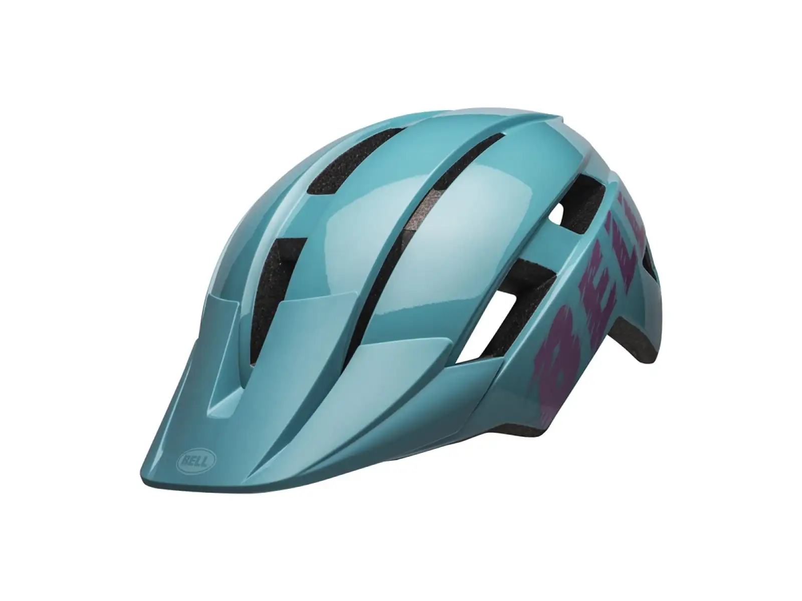 Bell Sidetrack Youth dziecięcy kask light blue/pink