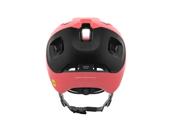 POC Axion Race MIPS kask Ammolite Coral/Uranium Black Matt