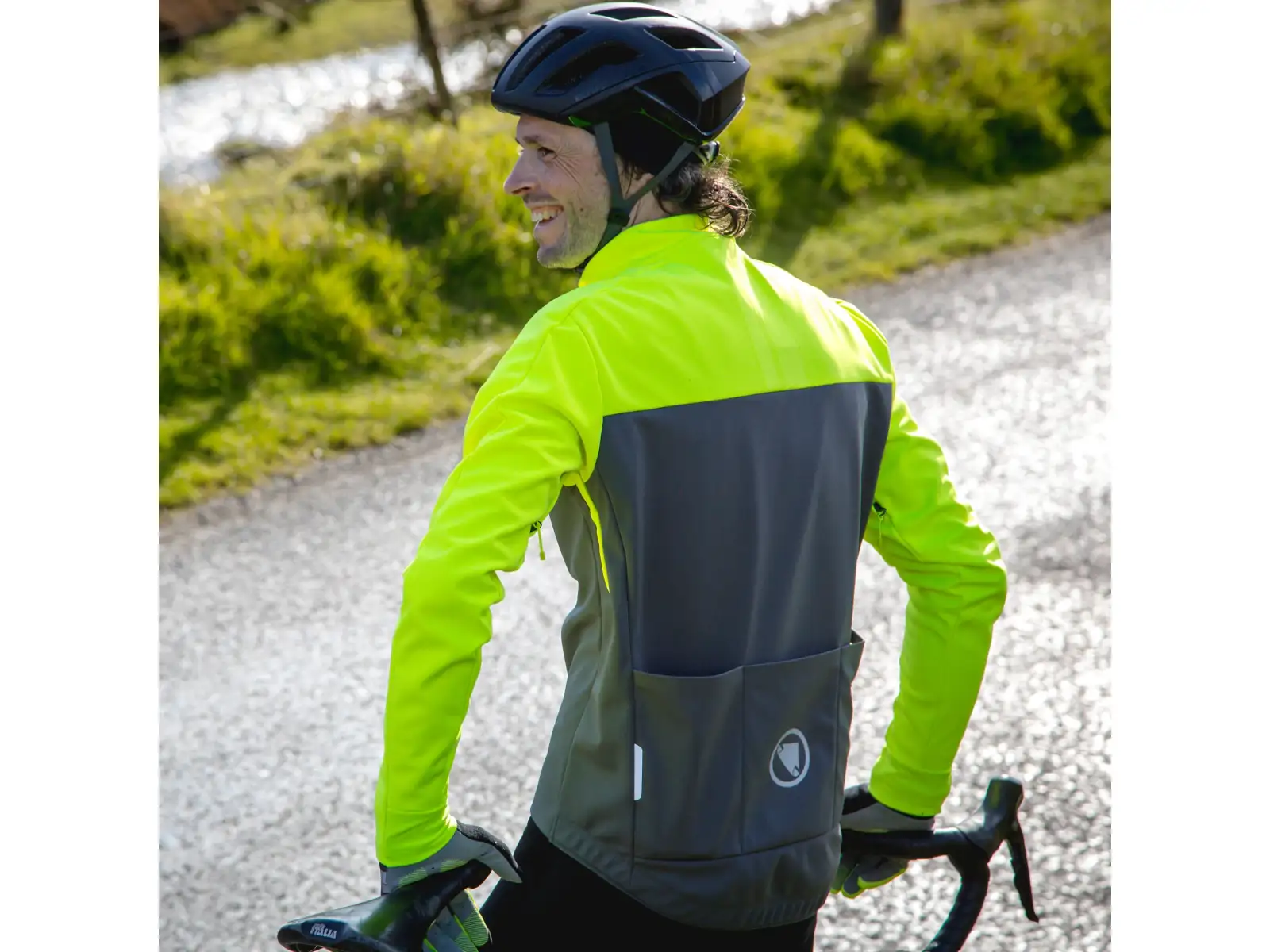Endura Windchill II męska kurtka Hi-Viz Yellow