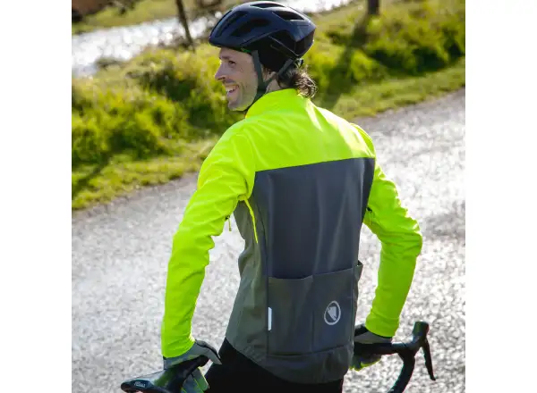 Endura Windchill II męska kurtka Hi-Viz Yellow