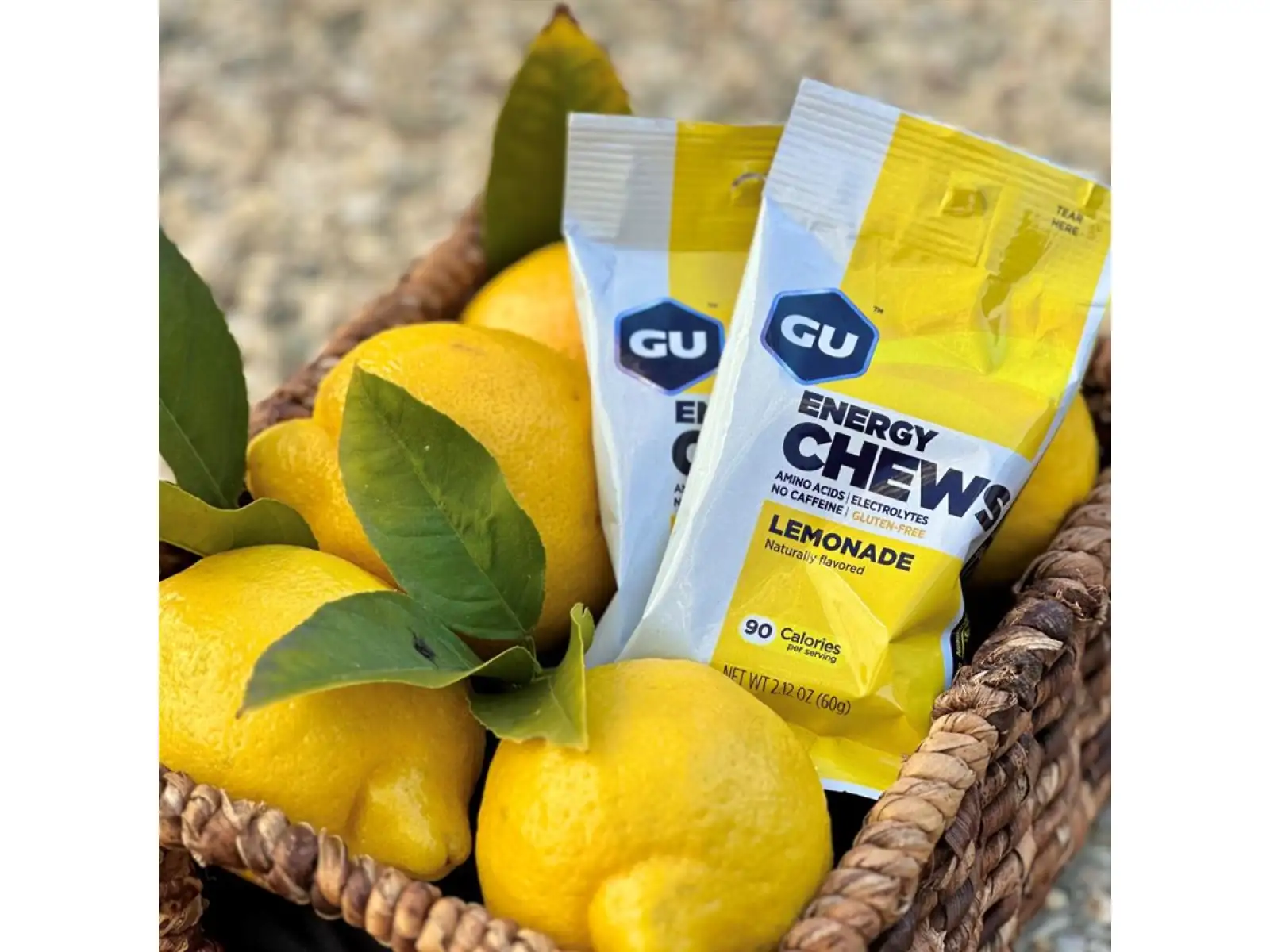 GU Energy Chews cukierki Lemonade 60g