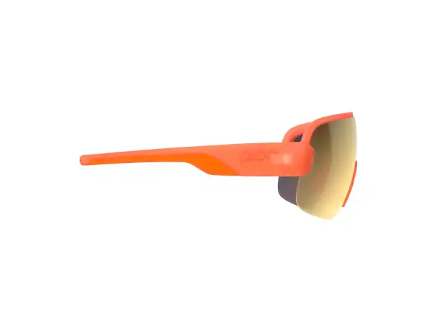 POC Aim okulary Fluorescent Orange Translucent/Violet Gold Mirror