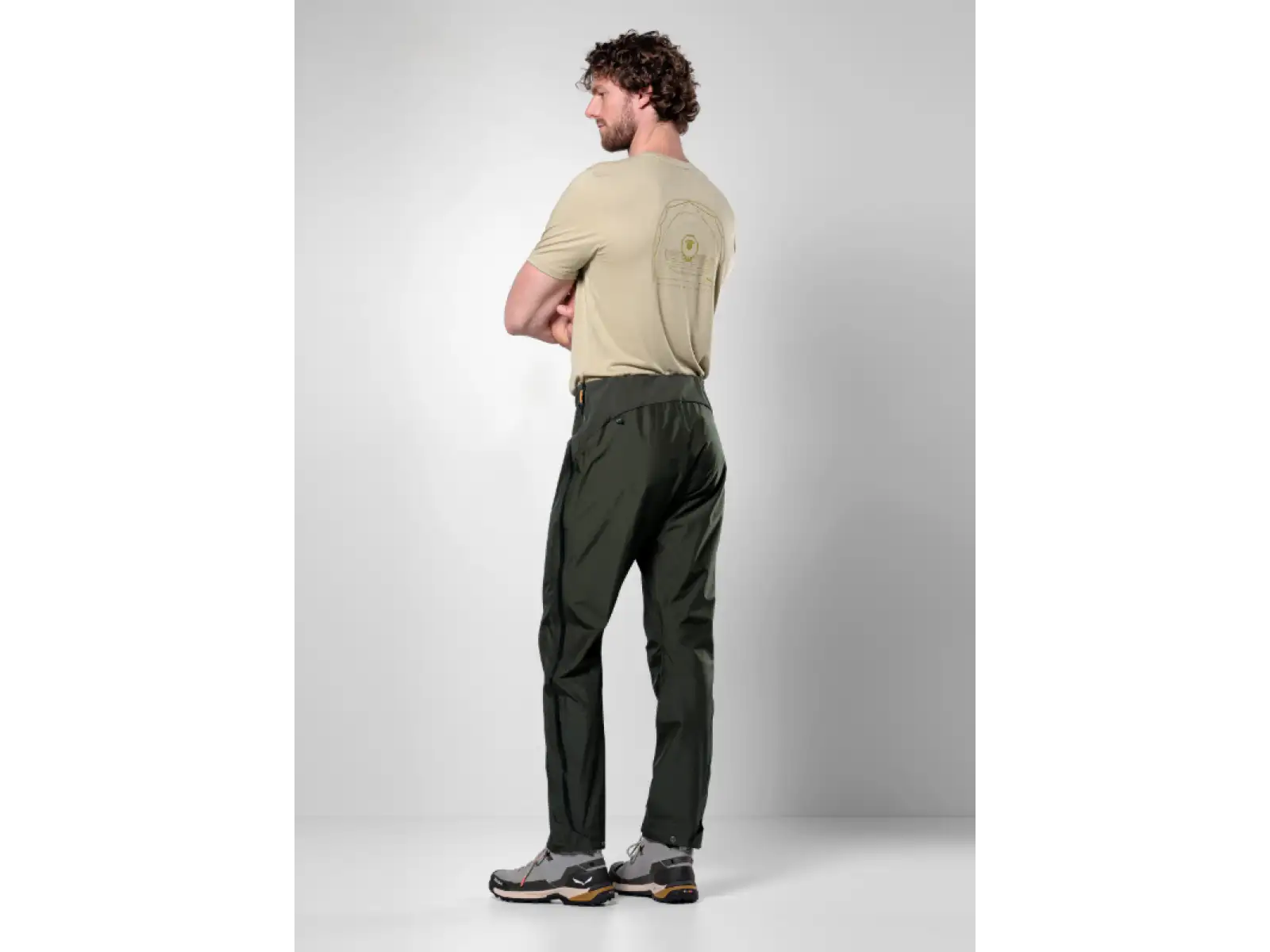 Salewa Puez PTX męskie spodnie dark olive