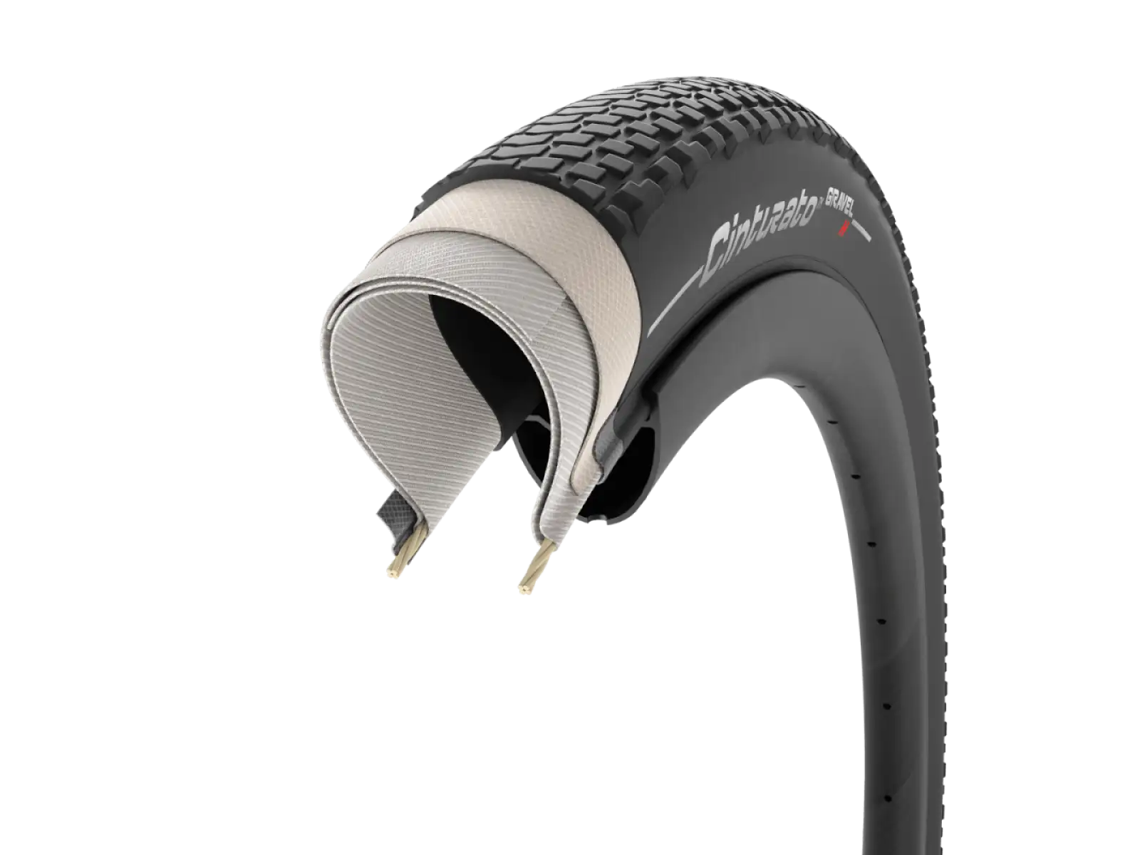 Pirelli Cinturato Gravel H Classic TLR 27,5" opona kevlar Tanwall