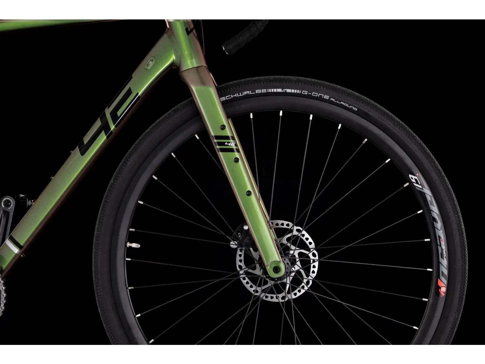 4Ever Gromvel Elite rower gravelowy Green dragon