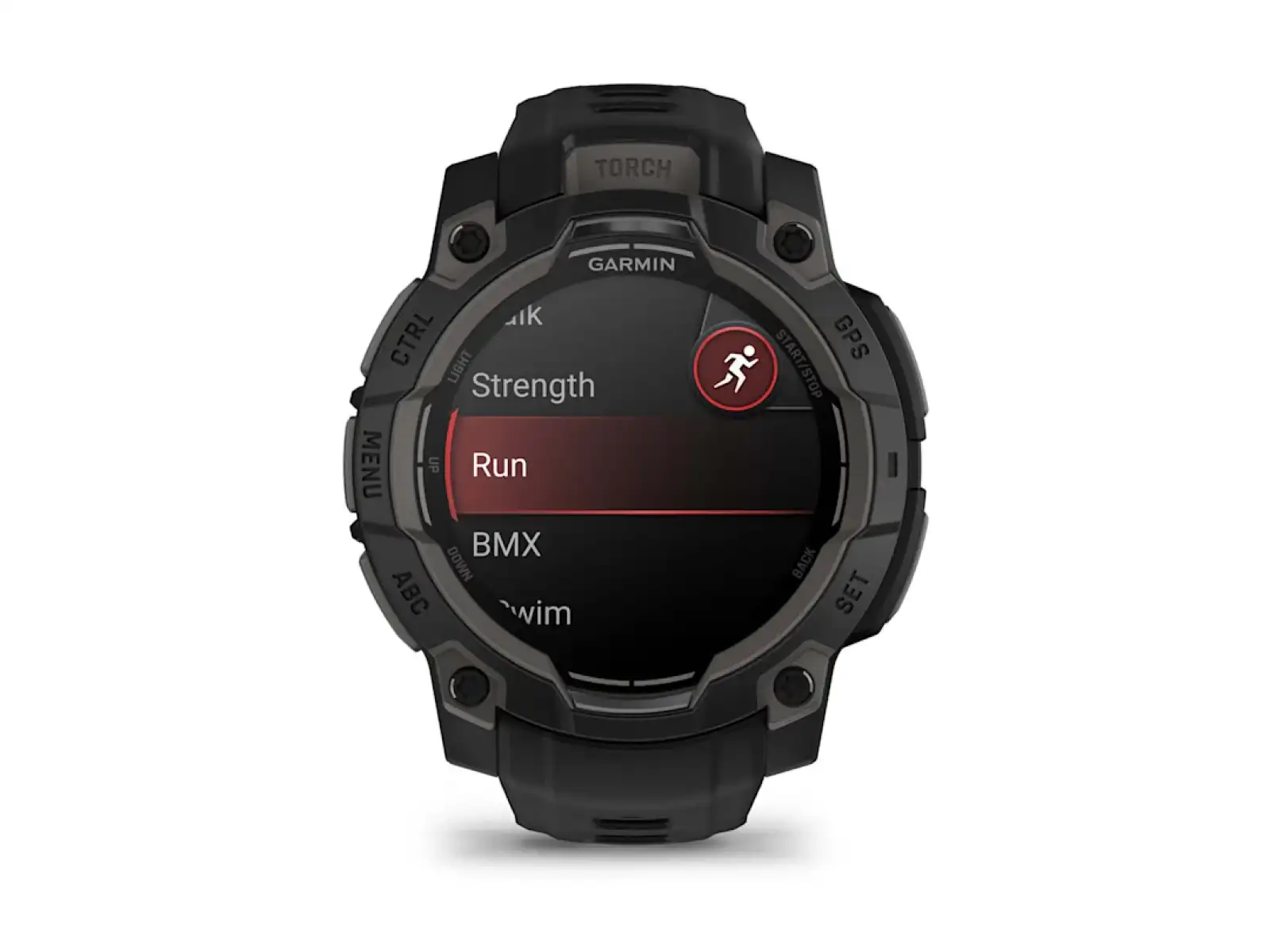 Garmin Instinct 3 Amoled 45 mm inteligentny zegarek Black/Black pasek