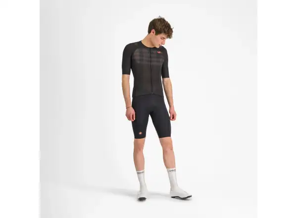 Castelli Aero Race 8S męska koszulka krótki rękaw Black