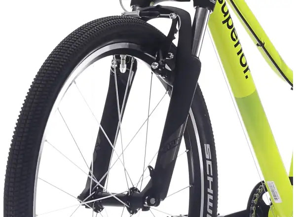 Superior RACER 24 rower dziecięcy Matte Radioactive Yellow