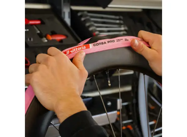 Vittoria Corsa Pro Pink TLR G2.0 28-622 opona szosowa kevlarowa