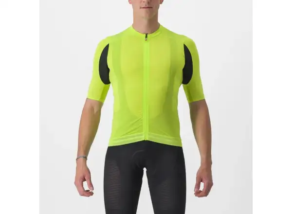 Castelli Superleggera 3 męska koszulka krótki rękaw Electric Lime