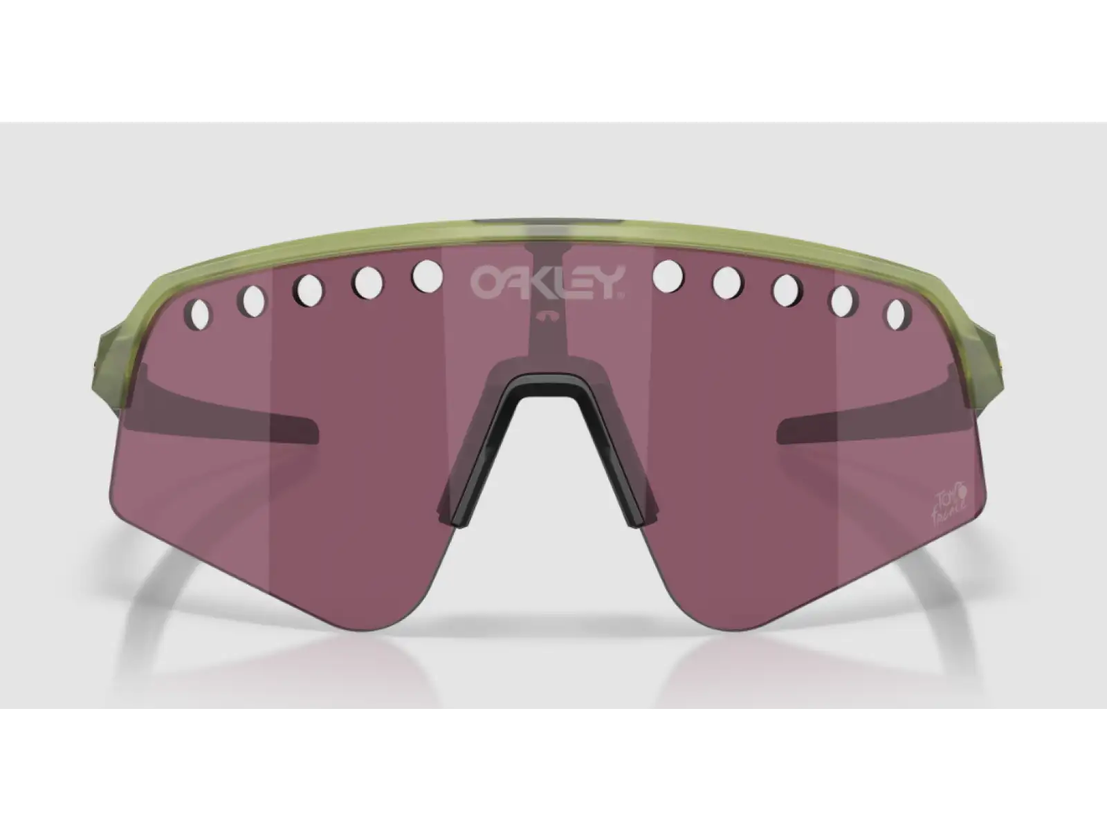 Oakley Sutro Lite Sweep okulary Tour De France Matte Transparent Fern/Prizm Road Black