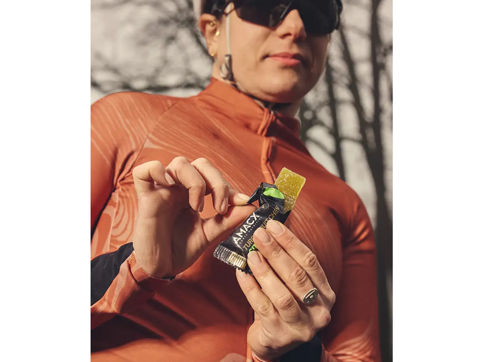 Amacx Turbo Fruit Chew baton energetyczny 50 g Cassis