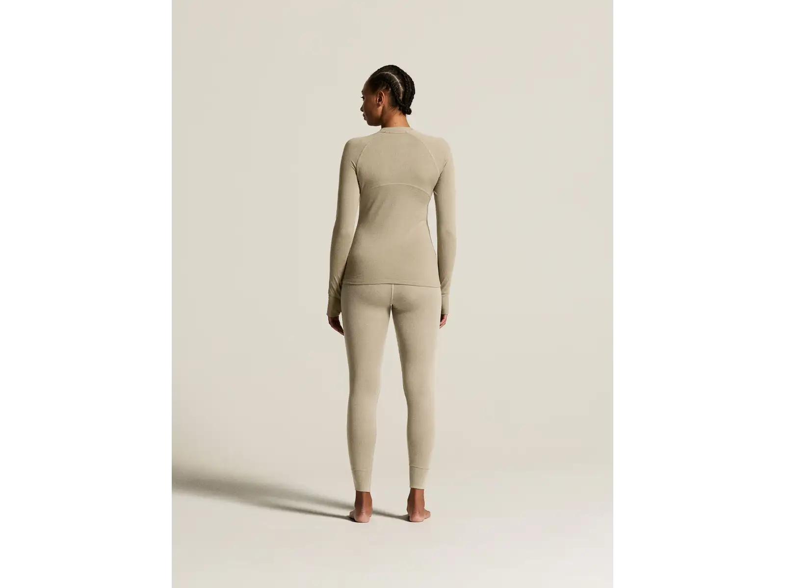 CRAFT Wool Comfort damskie kalesony beżowa