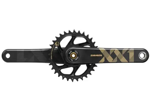 Sram Eagle XX1 korby DUB Boost 170mm 34z. złote