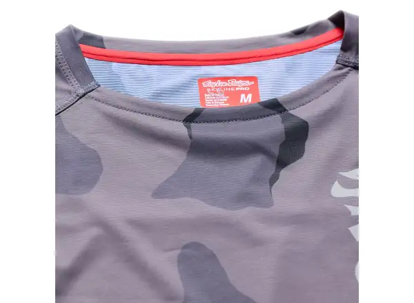Troy Lee Designs Skyline Pro męska koszulka długi rękaw Flow Camo Carbon